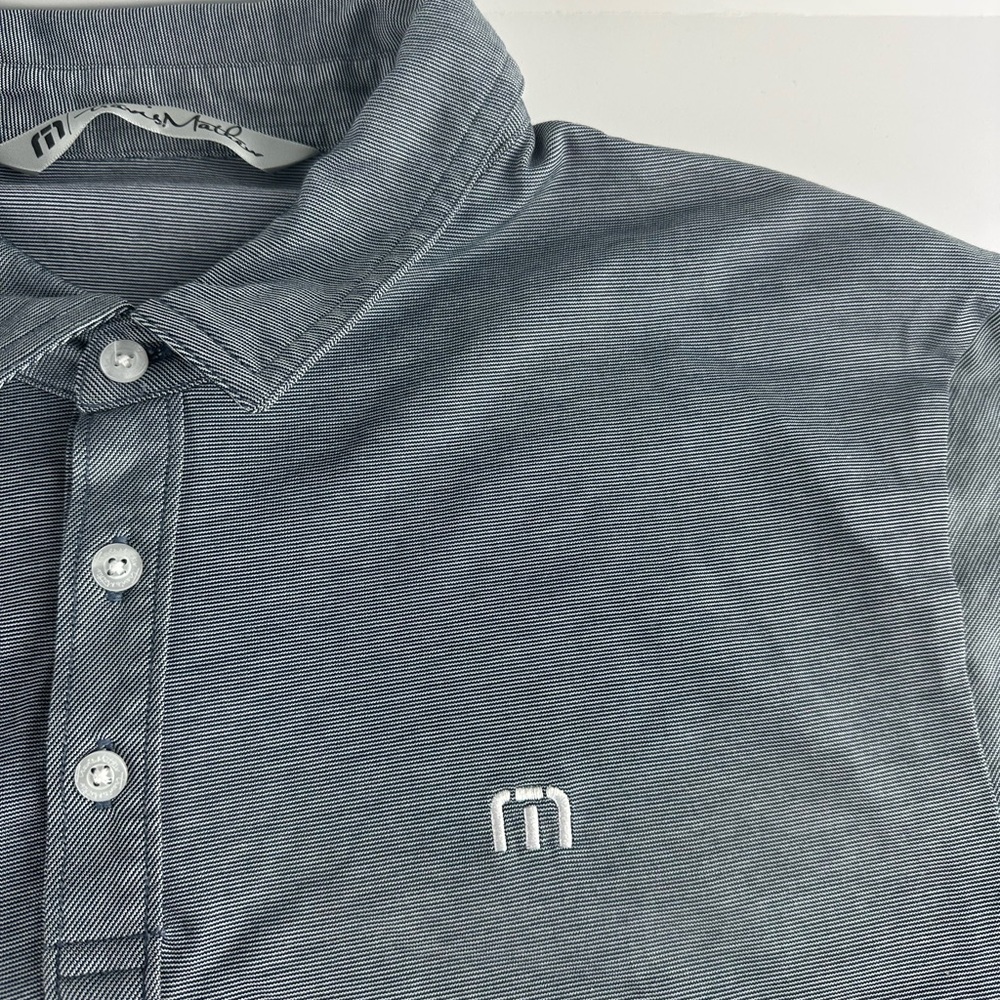 Travis Mathews 1916 MGC Mens Golf Polo Shirt - Picture 3 of 6